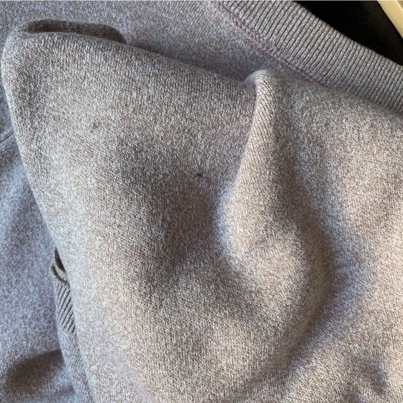 J. Jill Short Sleeve Maxi Sweatshirt Dress Mauve Heather Women’s Size Medium - Picture 9 of 10